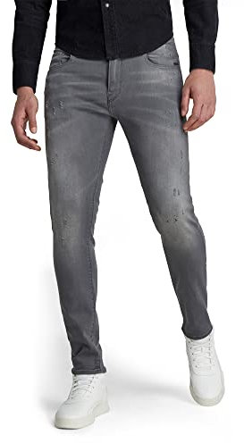 G-STAR Revend Skinny, Vaqueros para Hombre, Gris (lt Aged Destroy 51010-6132-1243), 33W / 30L