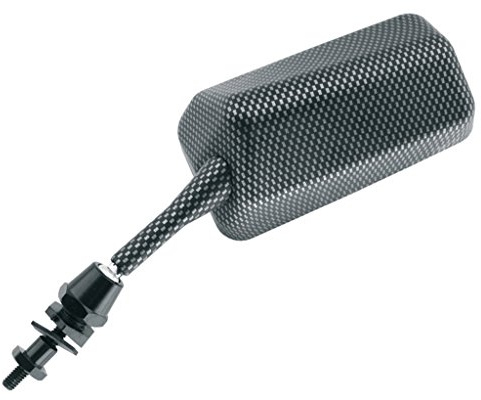VICMA Rückspiegel Carbon Spielen. Rechteckig F1, silber