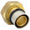 Pipetec Pressfitting Verschraubung Übergang 32x3 mm 1 1/4 Zoll Innengewinde TH Kontur Verbundrohr, DVGW, TH-Profil