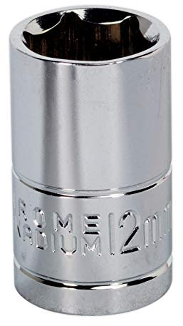 Sealey 12mm 3/8Sq Drive WallDrive Socket - S0579