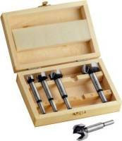 Edessö Forstnerbohrer Satz SF1, 5-teilig, 15/20/25/30/35mm; in praktischer Holzbox
