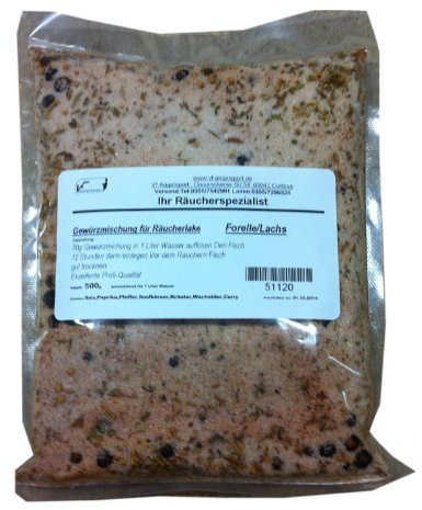 Gewürzmischung für Räucherlake Sorte Forelle/Lachs 500g