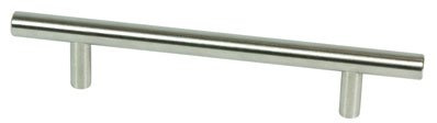 Générique - Griff Marechal Durchmesser 12 mm für Tür oder Schublade aus massivem Edelstahl – Abstand 224 mm – Länge 284 mm – Höhe 32 mm – Ø 12 mm
