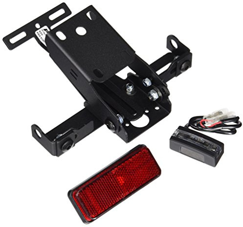 Puig 7102N License Plate Holder model specific design, Black
