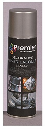 Premier Decorations Decorative Lacquer Spray Silver AC364