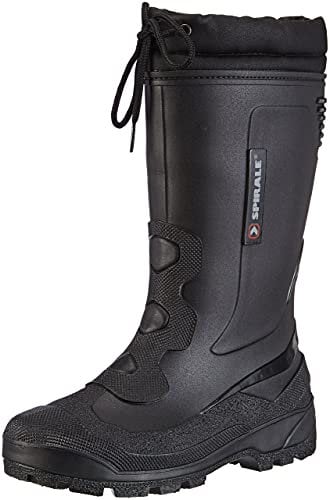Spirale John, Stivali di Gomma Uomo, Nero, 43