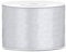 DaLoKu Satinband 6/12/25/38/50/100mm x 25m Geschenkband Schleifenband, Größe: 50mm x 25m, Farbe: Silber