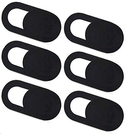 Cubierta de Cámara-Web Deslizador Ultra Delgado - Cubierta de Cámara-Web para Computadora Laptop Smartphone Tableta Seguridad de Privacidad (6 Paquetes)