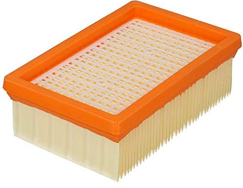 McFilter 1 filtre plissés plats compatibles avec Kärcher WD4, WD5, WD6, MV4, MV5, MV6 aspirateurs polyvalents, adaptés comme alternative au filtre Karcher 2.863-005.0