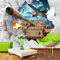 PSiFound® 3D Fototapete Wandbild Diy Militär Panzer Flugzeug (200X150Cm) Selbstklebende Plakat Modernen Druck Wanddekoration Kunst Junge Mädchen Innen Schlafzimmer Wand Hintergrund Geschenk