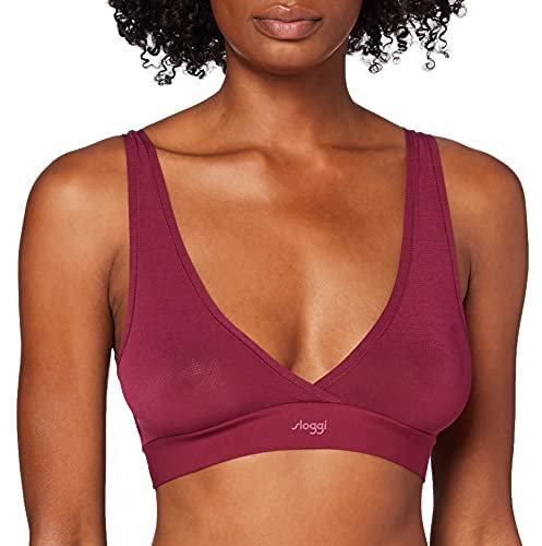 sloggi Damen GO Allround Bralette Bustier, Dark Wine, One