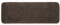 MIULEE Teppich Badematte Badezimmerteppich Bettvorleger rutschfest Badteppich Badvorleger Saugfähige Duschvorleger Waschbar Fussmatte für Wohnzimmer Schlafzimmer Badezimmer 45x120 cm Braun