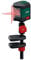 Parkside Cross Line Laser Level - Self-Levelling, Vertical Alignment, 7m Range, Red/Green LED, 376g