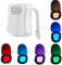 SH-RuiDu LED Toilettenlicht, 8 Farben WC Nachtlicht Motion Sensor Toilettenlicht Badezimmer Waschraum Toilettenbeleuchtung batteriebetrieben