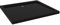 vidaXL Duschtasse ABS Rechteckig Schwarz 80x90 cm