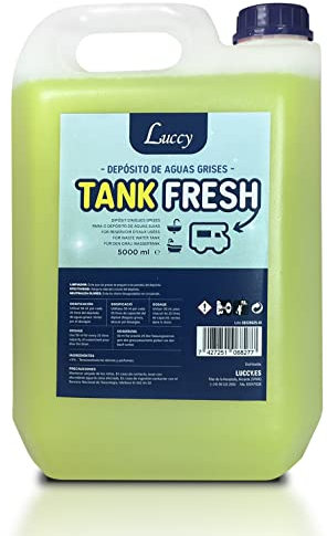MUNTRADE Tank Fresh 5L | Aditivo para Aguas Grises de Caravanas y Campers