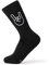 FYNGERS | ROCK ’N’ ROLL, POMMESGABEL | Sportsocken mit Handzeichen | Schwarz | Bio-Baumwolle | Top Qualität
