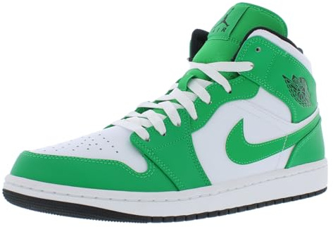 Nike Air Jordan 1 Mid (weiß / grün) 47,5