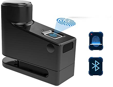 BABRO Candado De Disco De Motocicleta Compatible con Moto Bicicleta Motocicleta Motor Bicicleta Disco De Freno Candado