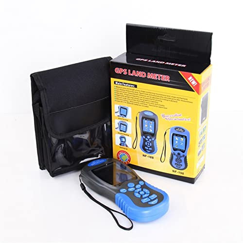 Fiber Optical Power Meter NF-188 GPS Land area meter measure device with USB Navigation Track Calculation Meter For Farm Land Mapping Network tool for Telecommunications Engineering Maintenance (