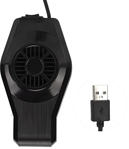 Aquarium-Kühlventilator, Wandmontiertes Design, Schnelle Kühlung, USB-Anschluss, Leiser Kühlventilator, Kühlung von Aquarien