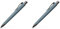 Faber-Castell 241188 - Kugelschreiber Poly Ball, urban stone grey, 1 Stück, mit auswechselbarer Mine, dokumentenecht (Packung mit 2)