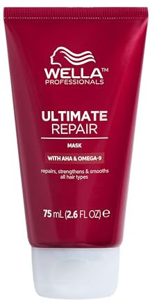 Wella Professionals ULTIMATE REPAIR Maske – Tiefenwirksame Haarmaske zur Reparatur stark geschädigten Haares, für alle Haartypen, 75 ml