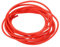QUARKZMAN 3 Metri/9,8 Piedi 14AWG Cavo Silicone Intrecciato Alta Temperatura -60 a 300 Gradi Celsius Cavo Elettrico Isolato Resistente per Industria, Rosso