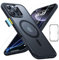 ESR für iPhone 16 Pro Hülle (4 in 1) Set, Transparente Matte Hülle mit Displayschutzfolie, Kompatibel mit MagSafe, Militärnorm Schutz, Classic Serie, Mattiertes Schwarz