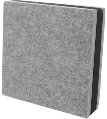 Gatuida 2 Pièces Subwoofer Coussin D'Isolation Phonique Haut-Parleurs Extérieurs Tapis De Feutre Insonorisé Tapis D'Isolation Thermique D'Isolation De Studio Feuille D'Isolation