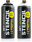 MONTANA CANS Stencil Spray bianco – Vernice spray per stencil e fai da te, non adesivo, ad asciugatura rapida, per progetti artistici e fai da te
