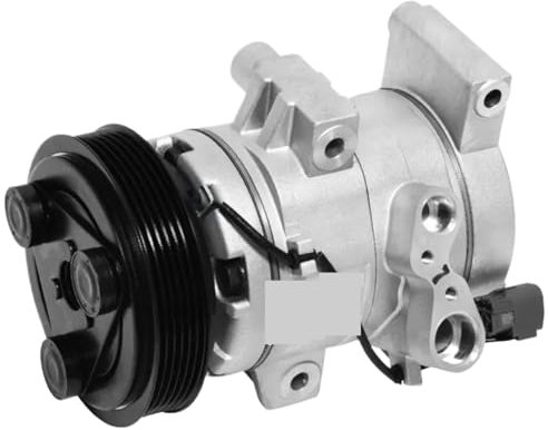 Compresor de Aire Acondicionado Compatible con Mazda 6 2.5L 2009 2010 2011 2012 2013 GS3L61450A GS3L61450B GS3L61450C GS3L61450D GS3L61450E 6512964 7512964