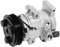 Compresor de Aire Acondicionado Compatible con Mazda 6 2.5L 2009 2010 2011 2012 2013 GS3L61450A GS3L61450B GS3L61450C GS3L61450D GS3L61450E 6512964 7512964