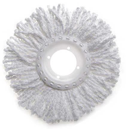 TATAY 1103900 - Twister, Recambio Mocho Fregona, 100% Microfibra, Blanco