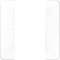 Jung knx - Juego teclas f50 knx 2 fases para serie cd blanco alpino