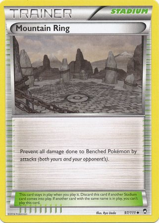 Pokemon - Mountain Ring (97/111) - XY Furious Fists