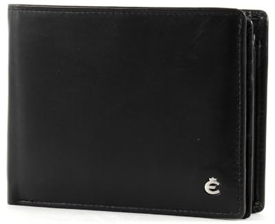 Esquire Wallet 22444900 Black 00 12 x 9,5 cm Hombre
