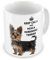 Keep Calm And Hug A Yorkshire Terrier Novelty Gift Mug