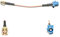 XISEDO Adaptateur D'antenne GPS Fakra à SMA Plug pour Voiture DVR GPS Modul Antenne de Suivi Système de Navigation GPS Autoradio GPS Récepteurs