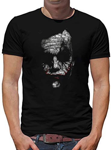 TShirt-People Joker Newsletter T-Shirt Herren XXL Schwarz