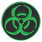 Biohazard Virus Green Aufnäher Besticktes Patch zum Aufbügeln Applique