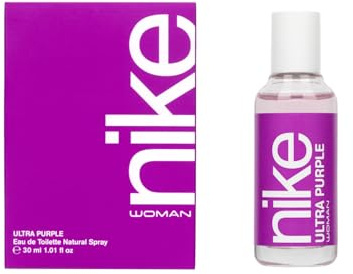NIKE Ultra Purple Damenduft, 30 ml, Reiseformat, Spray, Damenduft, natürliches und weibliches Eau de Toilette, fruchtig, frischer Duft