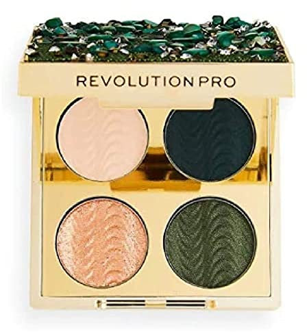 Revolution Pro, Ultimate, Eye Quad, Palette di ombretti, So Jaded, 4 tonalità, 3,2g