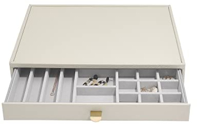 Stackers Oatmeal Supersize All In One Jewellery Drawer Layer