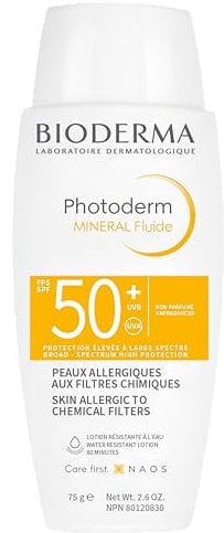 Bioderma photoderm mineral fluide spf50+ 75ml
