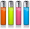 Clipper® Feuerzeuge 4er Set (Soft Touch Fluo)