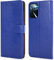 Amaze!uk Étui de téléphone, Coque de Protection, Coque Portable, Coque Smartphone pour Oppo A54s, Oppo A16s à rabat avec béquille, étui de protection complet avec fermeture magnétique (bleu)