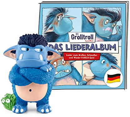 tonies Hörfiguren für Toniebox, Der Grolltroll – Das Liederalbum, Kinderlieder für Kinder ab 3 Jahren, Spielzeit ca. 42 Minuten