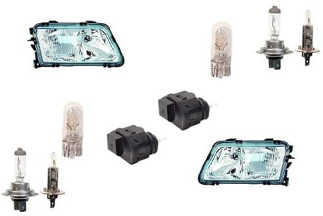 Johns, Scheinwerfer passend für Audi A3 8L 09/96-08/00 Leuch. Links Rechts + Stellmotor