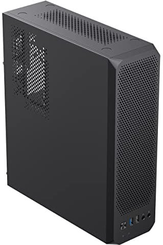 CiT S8-13 SFF Micro ATX Desktop Case 8.3 Litre With Mesh Front Panel 1x USB3.0 1x USB2.0 1 x 80mm Fan TFX PSU Required